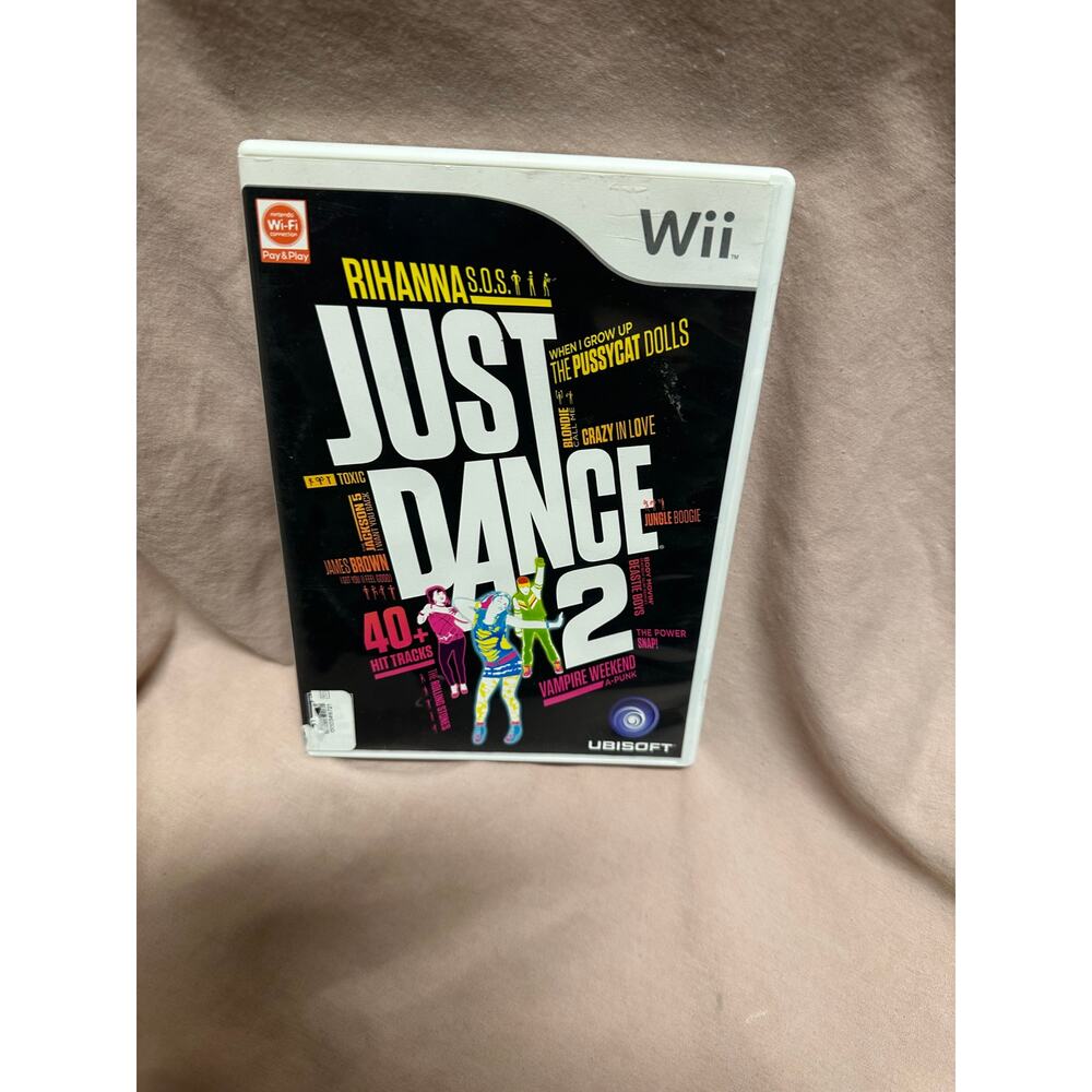 Just Dance 2 (Nintendo Wii, 2010) Complete w/ Manual - Tested Working